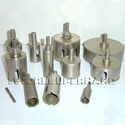 Electroplated Diamond Core Drill Bits for glass_ crystal_